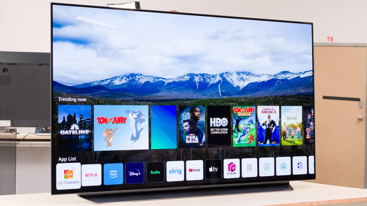 کیفیت تصویر تلویزیون ال جی 77c1