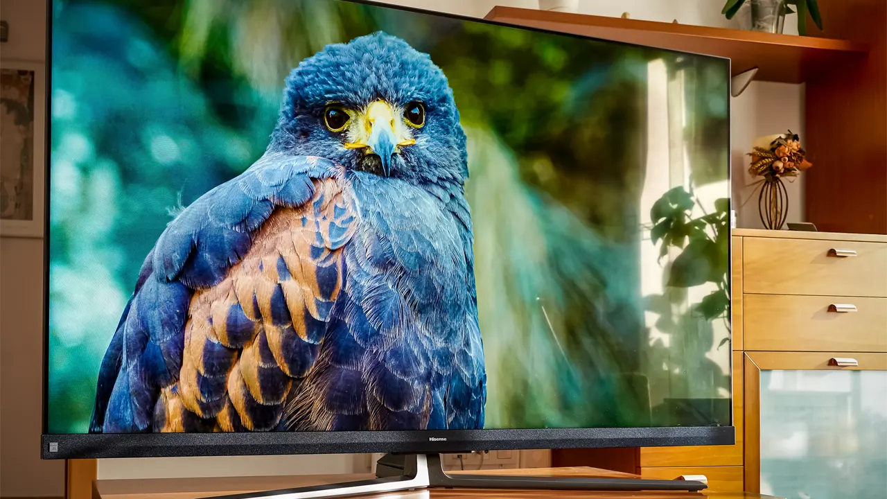 - تلویزیون هایسنس 55U8QF کیفیت تصویر تلویزیون هایسنس 55u8qf