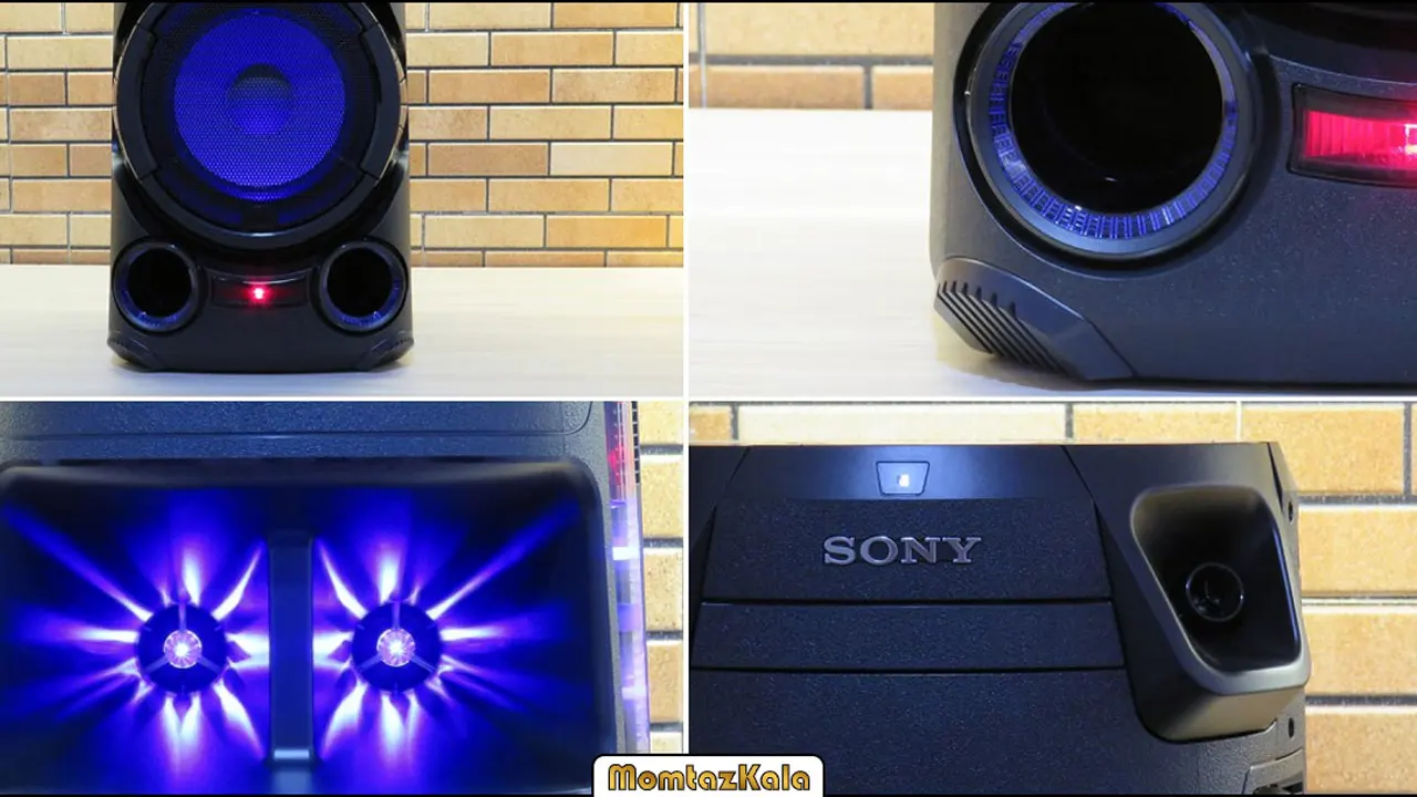 - اسپیکر سونی V43 کیفیت صدای شیک سونی mhc-v43d