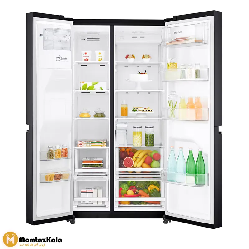 یخچال ساید بای ساید ال جی J247 دودی