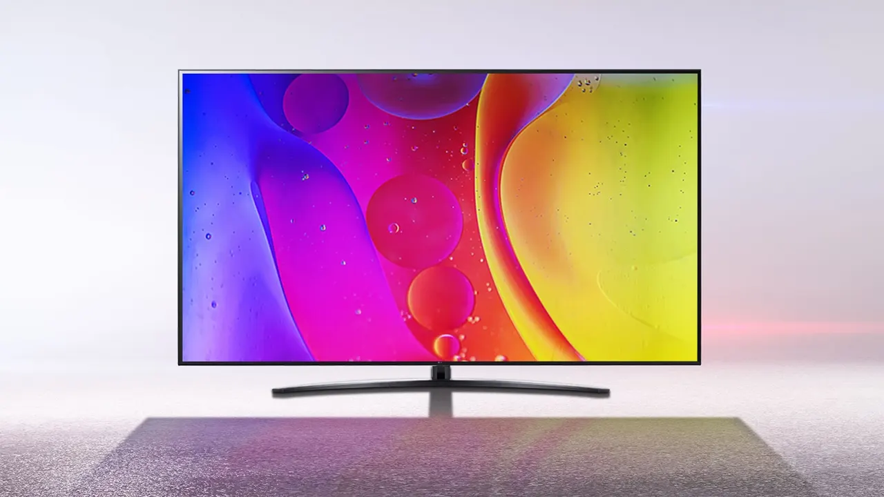 طراحی تلویزیون ال جی 65nano846