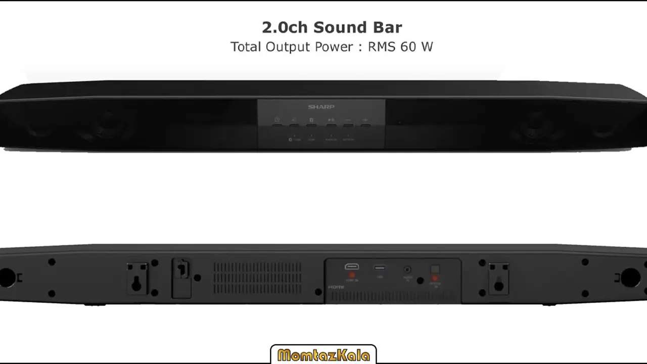 - تلویزیون ال جی 65NANO846 کیفیت صوتی ساندبار شارپ ht-sb116