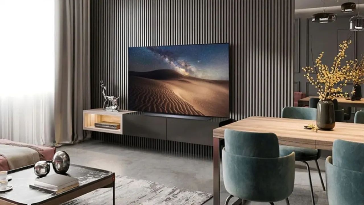 طراحی تلویزیون ال جی 55cs