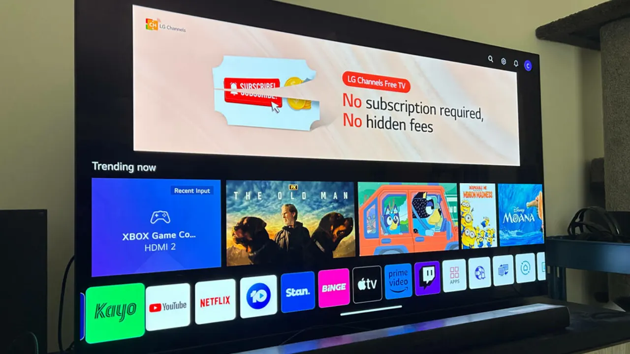 کیفیت تصویر تلویزیون ال جی 55cs