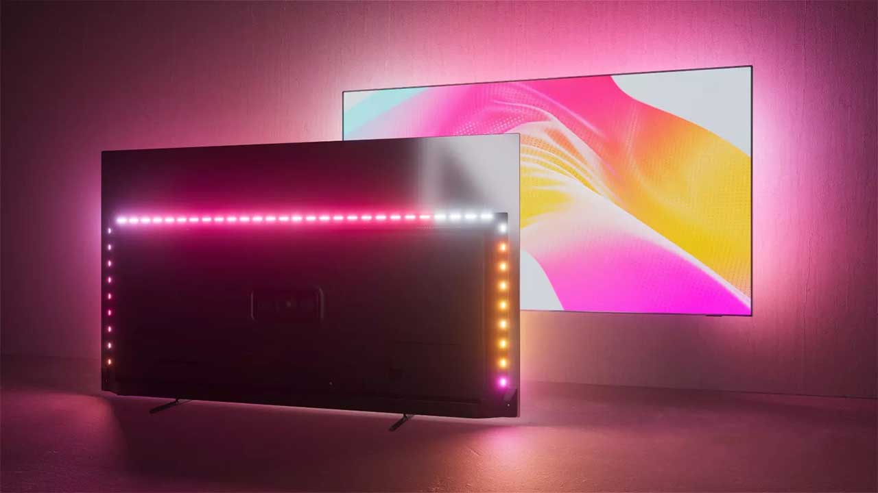 طراحی تلویزیون فیلیپس 55oled718