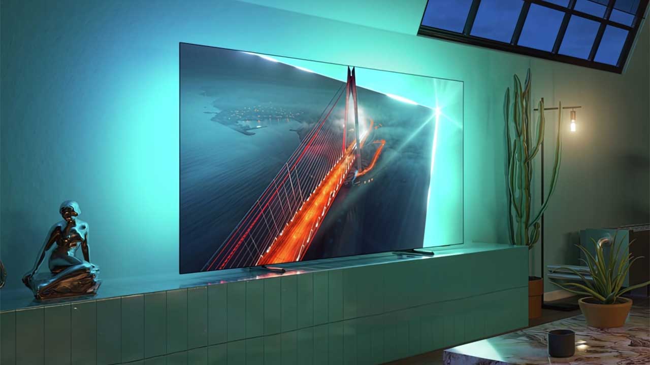 کیفیت تصویر تلویزیون فیلیپس 65oled718