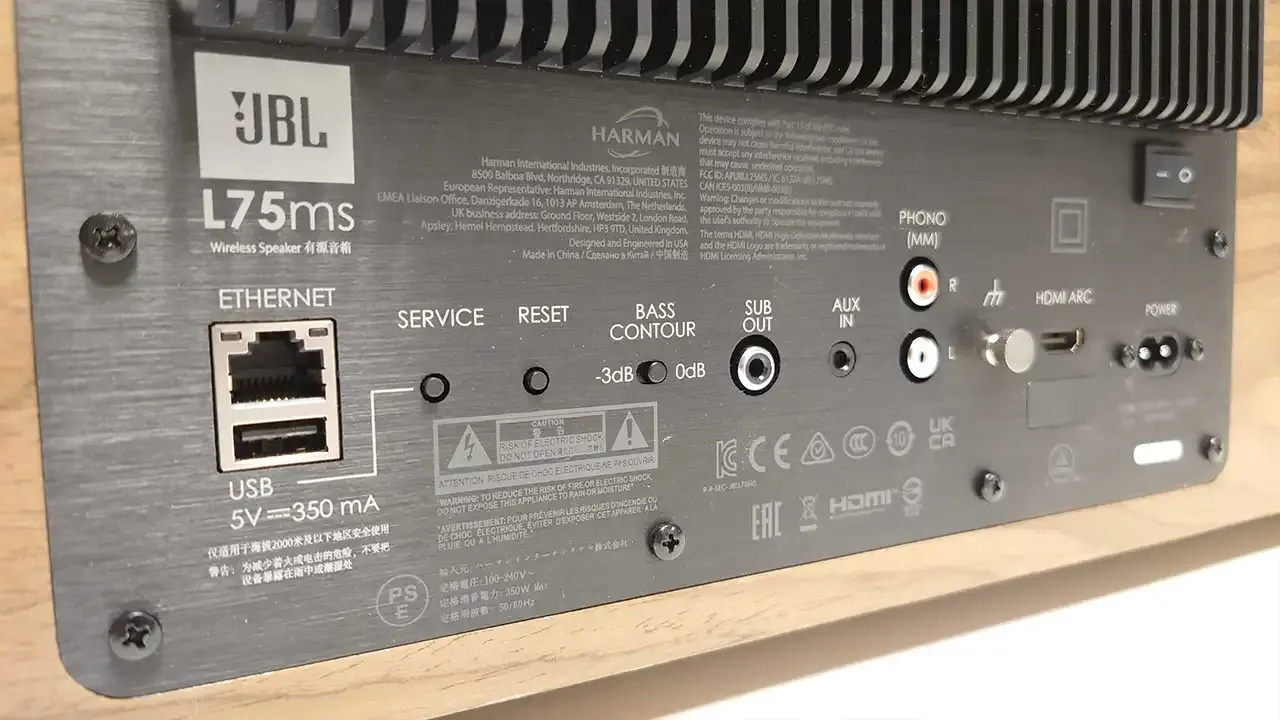 - اسپیکر جی بی ال L75MS کیفیت صوتی اسپیکر جی بی ال l75ms