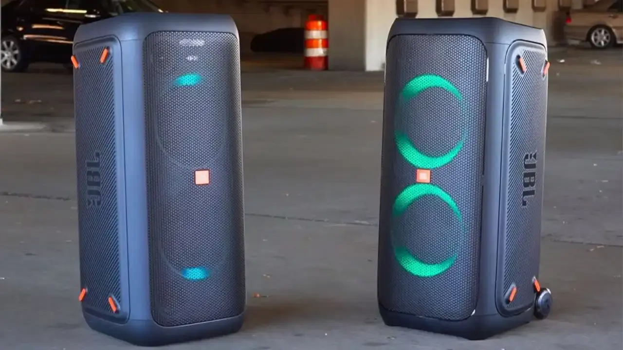 - پارتی باکس قابل حمل جی بی ال PartyBox 310 طراحی پارتی باکس جی بی ال partybox310