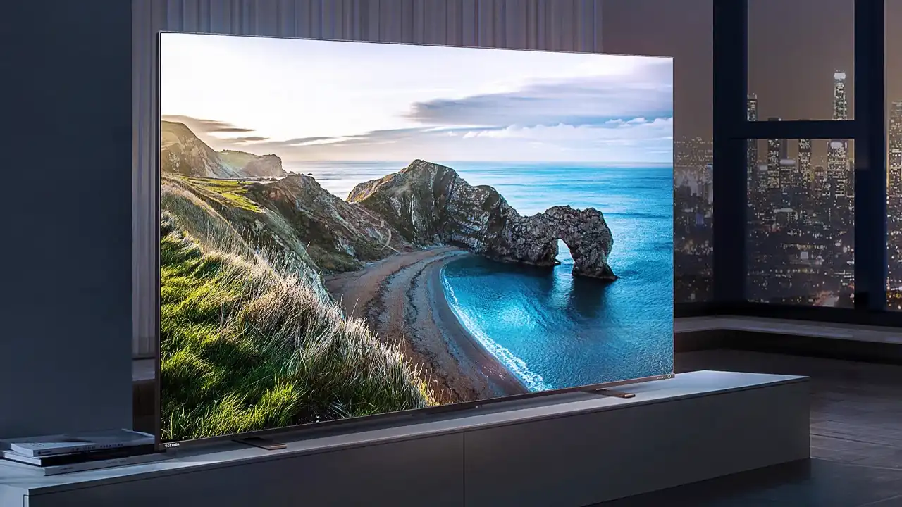 - تلویزیون توشیبا 75M550 کیفیت تصویر تلویزیون ال جی 75M550