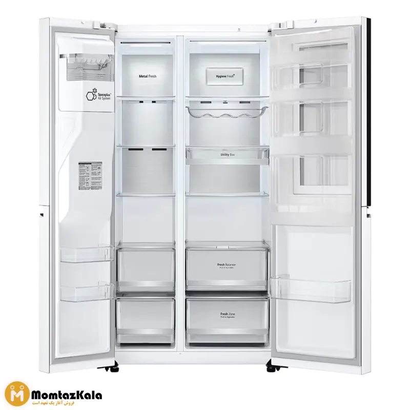 یخچال ساید بای ساید ال جی X260 سفید