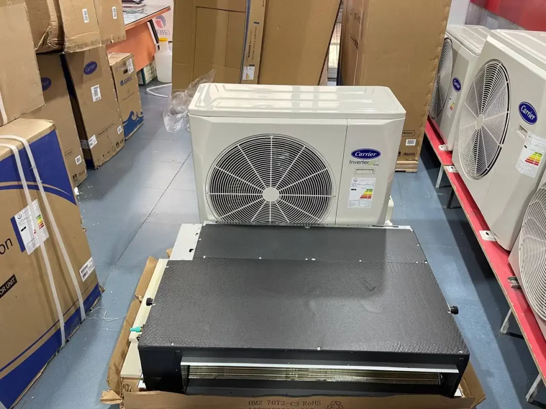 داکت اسپلیت کریر 24000 اینورتر دار موتور سنگین T3