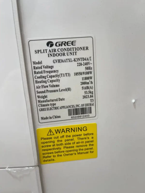 کولر گازی ایستاده گری 36000