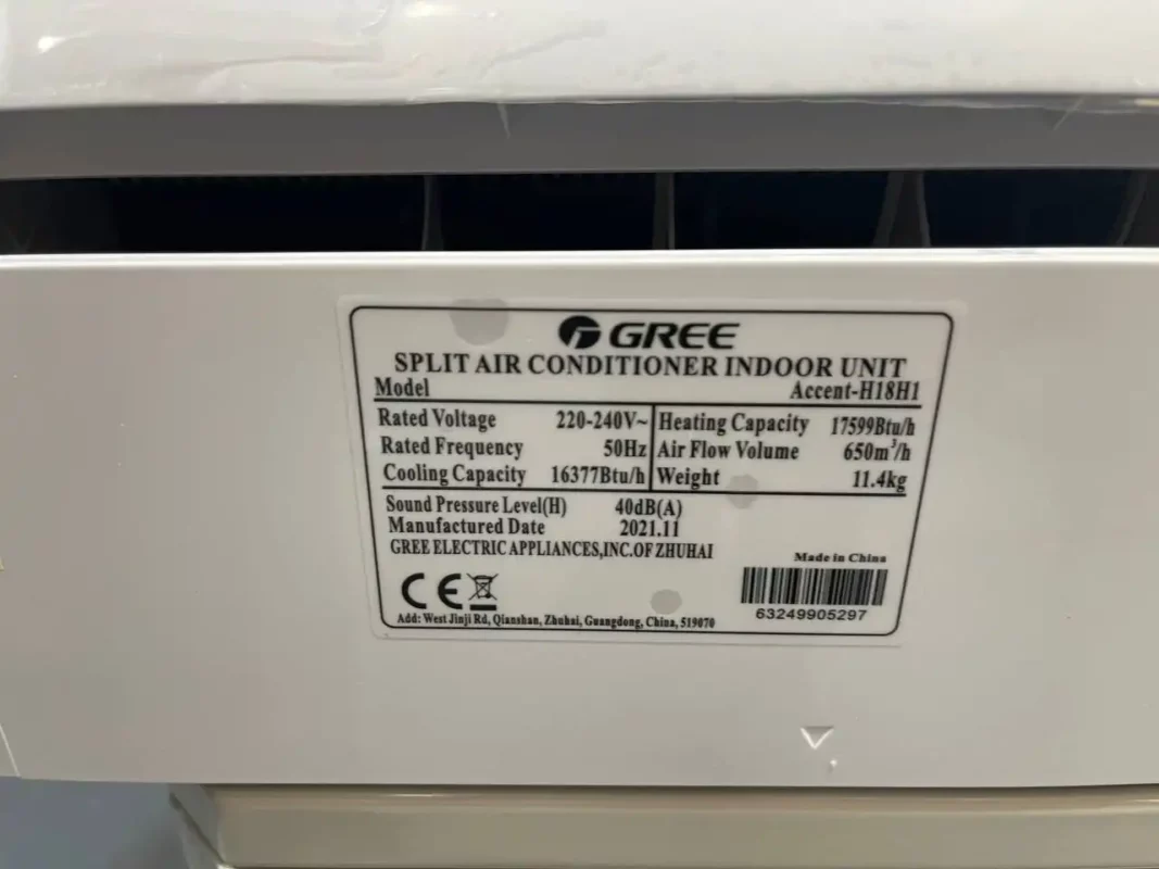 کولر گازی گری اکسنت 18000