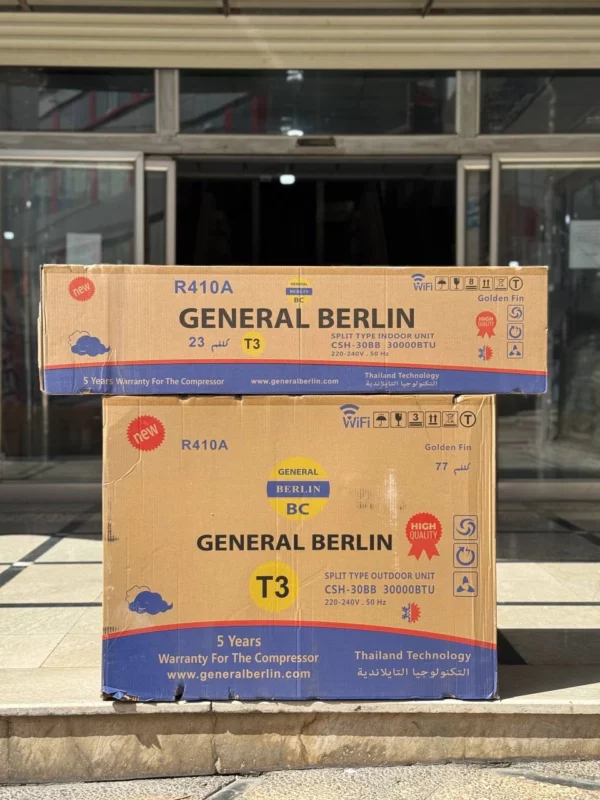 کولر گازی جنرال برلین 30000