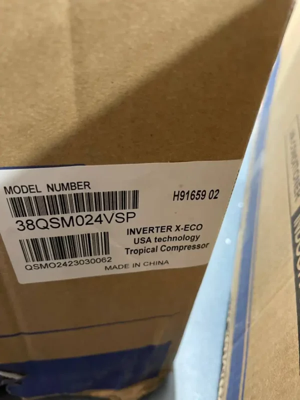 داکت اسپلیت کریر 24000 اینورتر دار موتور سنگین T3