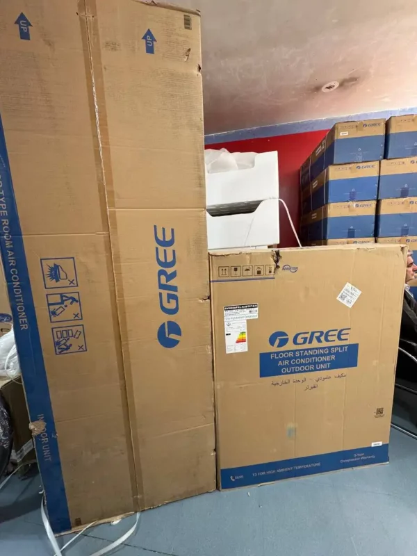 کولر گازی ایستاده گری 60000 اینورتر