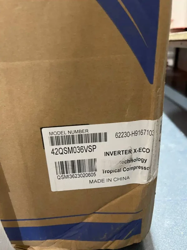 داکت اسپلیت کریر 36000 اینورتر دار موتور سنگین T3