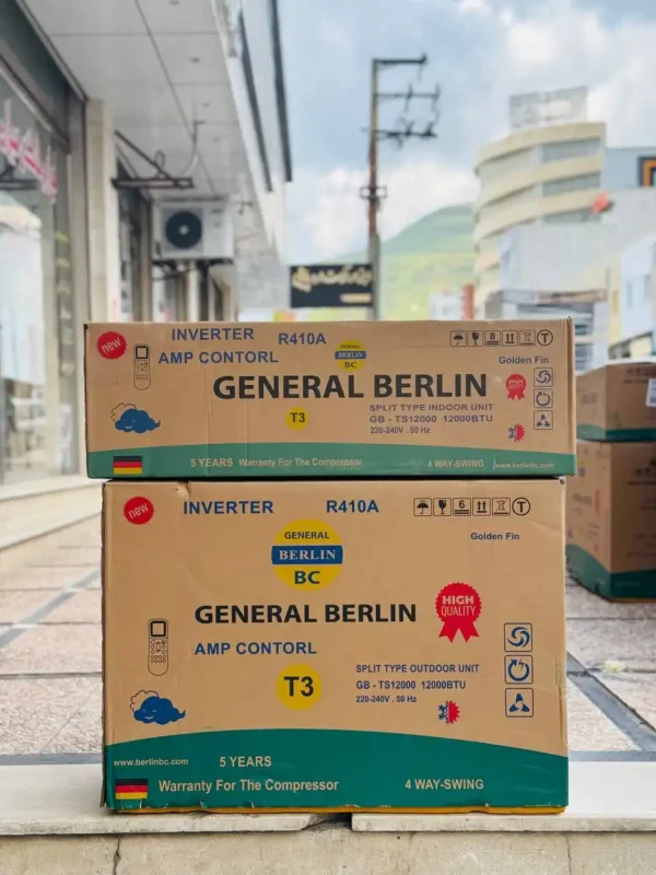 کولر گازی جنرال برلین 12000 اینورتر T3