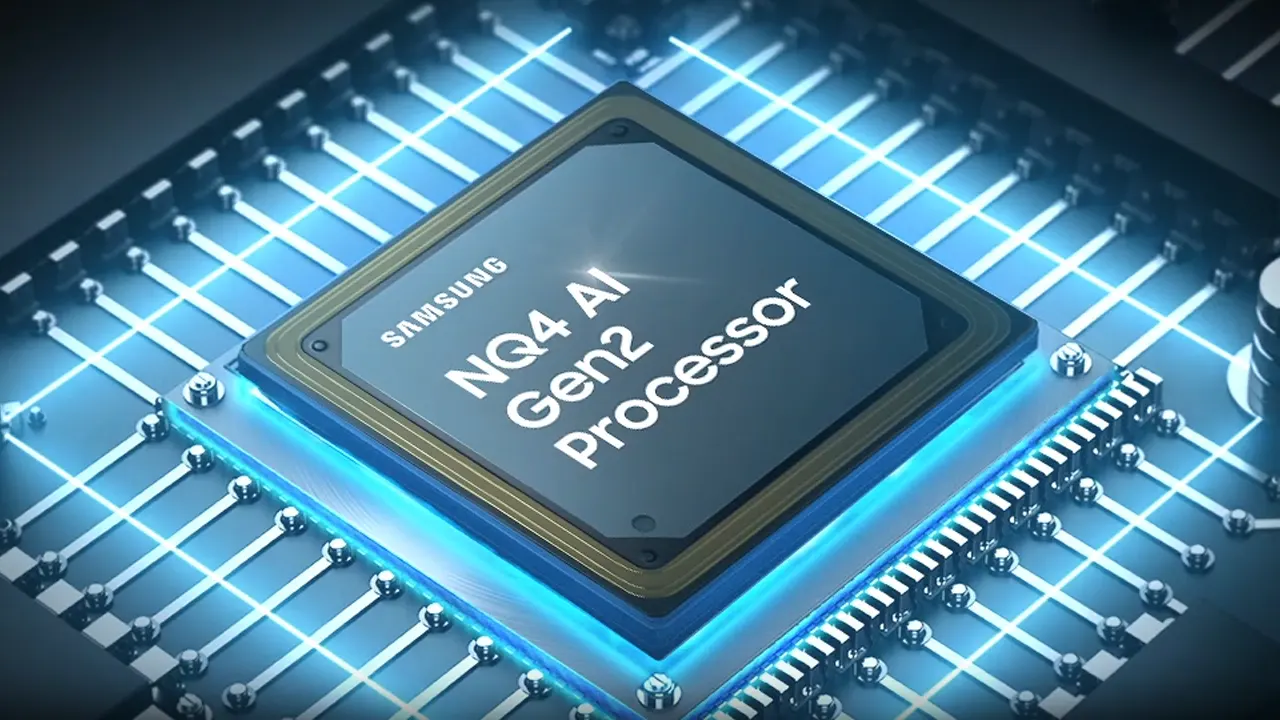 - تلویزیون سامسونگ 85QN95D طراحی تلویزیون سامسونگ 85qn95d