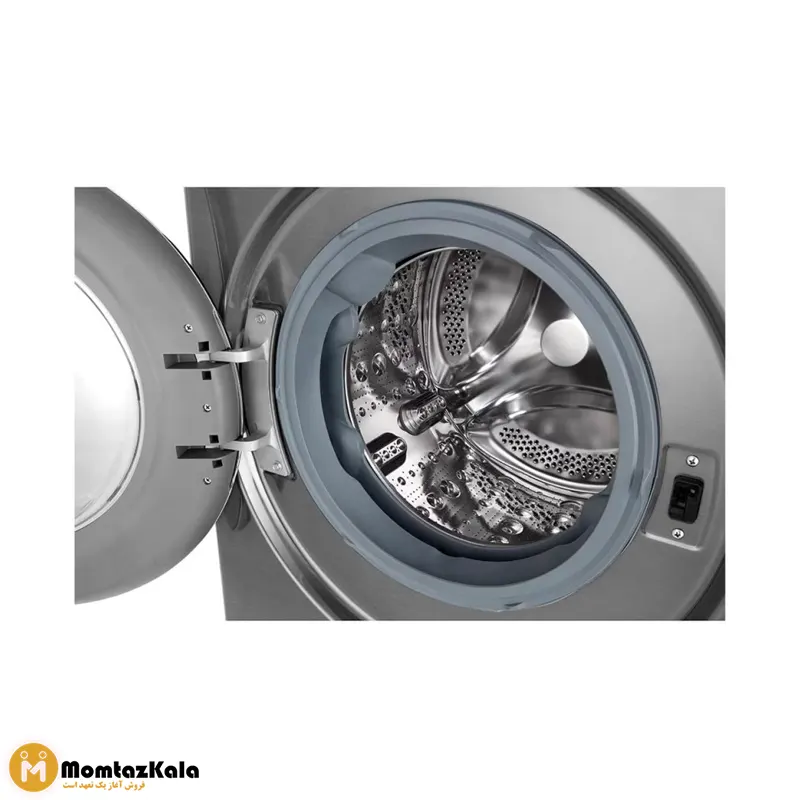 لباسشویی ال جی V5 خشک کن دار نقره ای