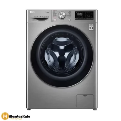 لباسشویی ال جی V5 خشک کن دار نقره ای