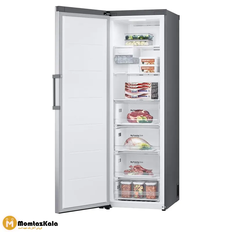 یخچال دوقلو ال جی F411 و B414 نقره ای