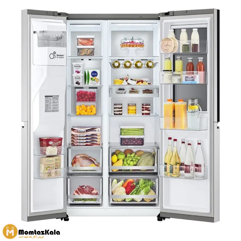 یخچال ساید بای ساید ال جی X287 نقره ای