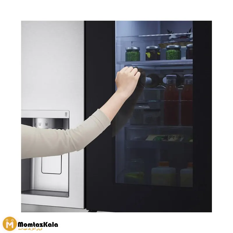یخچال ساید بای ساید ال جی X287 نقره ای