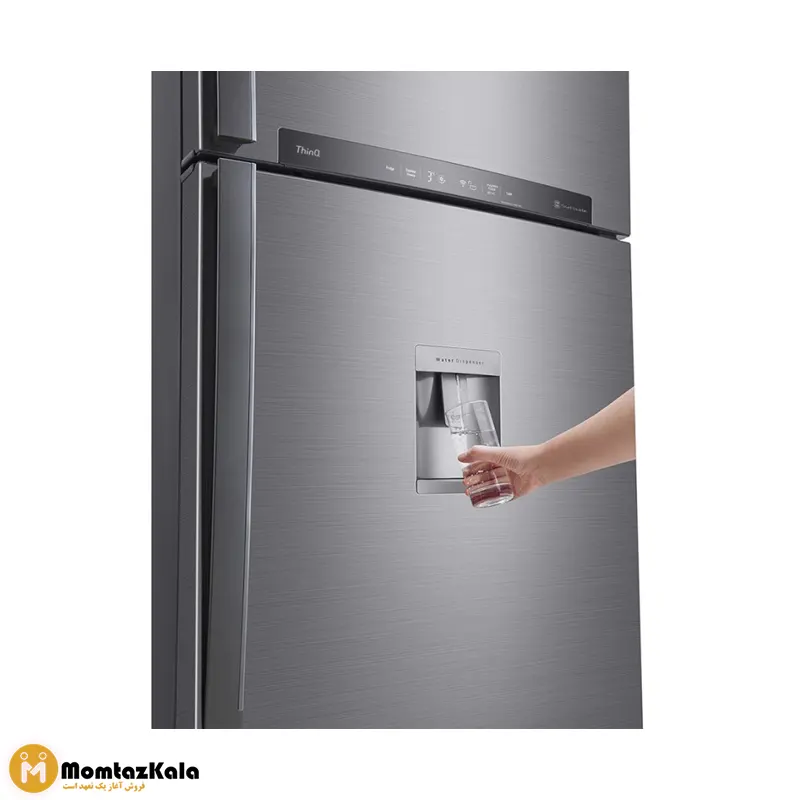 یخچال بالا پایین ال جی 782 نقره ای