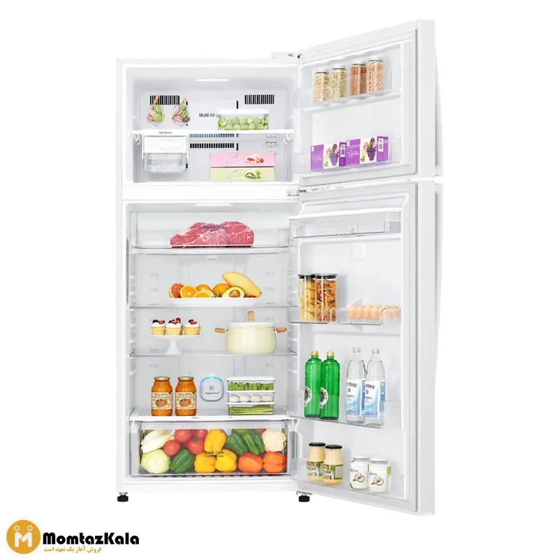 یخچال بالا پایین ال جی 782 سفید