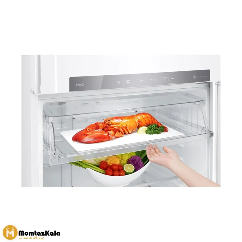 یخچال بالا پایین ال جی 782 سفید