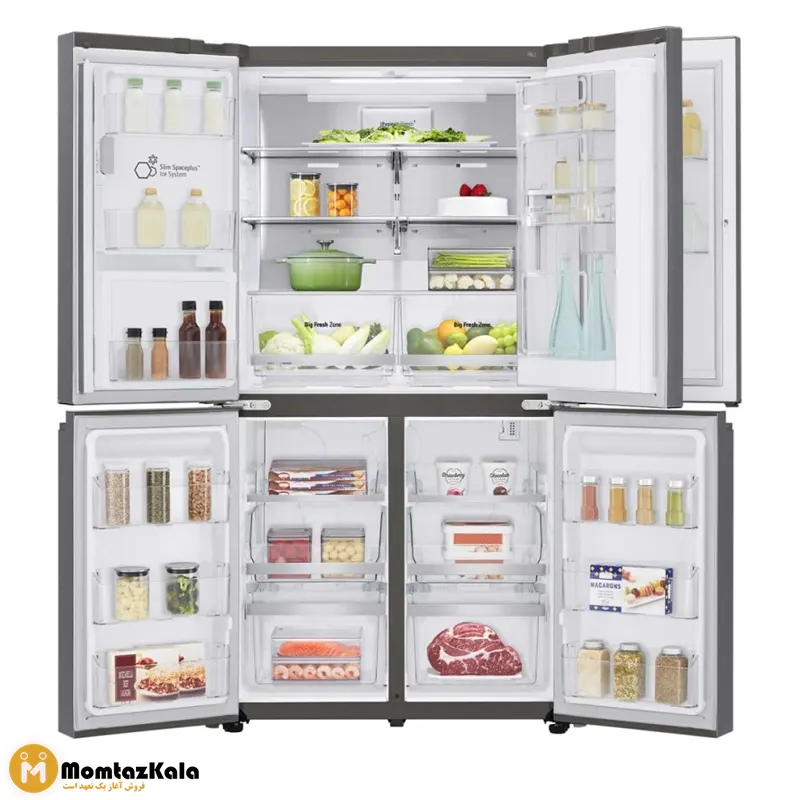یخچال ساید بای ساید ال جی J34 نقره ای