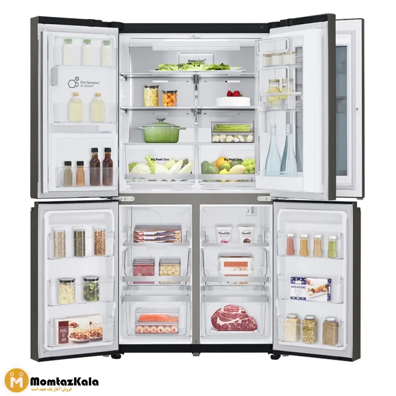 یخچال ساید بای ساید ال جی X24 دودی کره