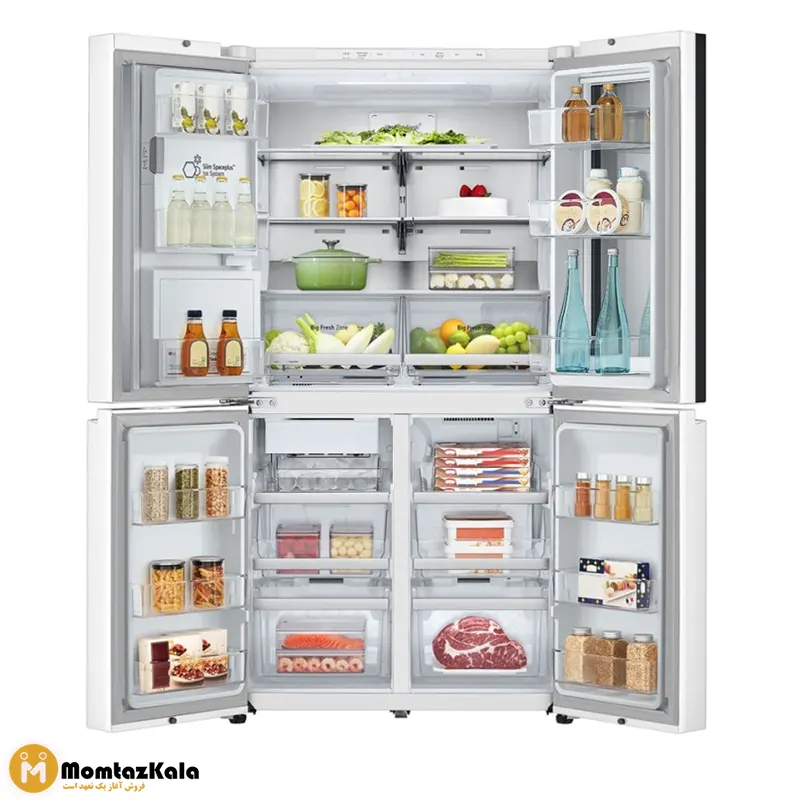 یخچال ساید بای ساید ال جی X33 سفید