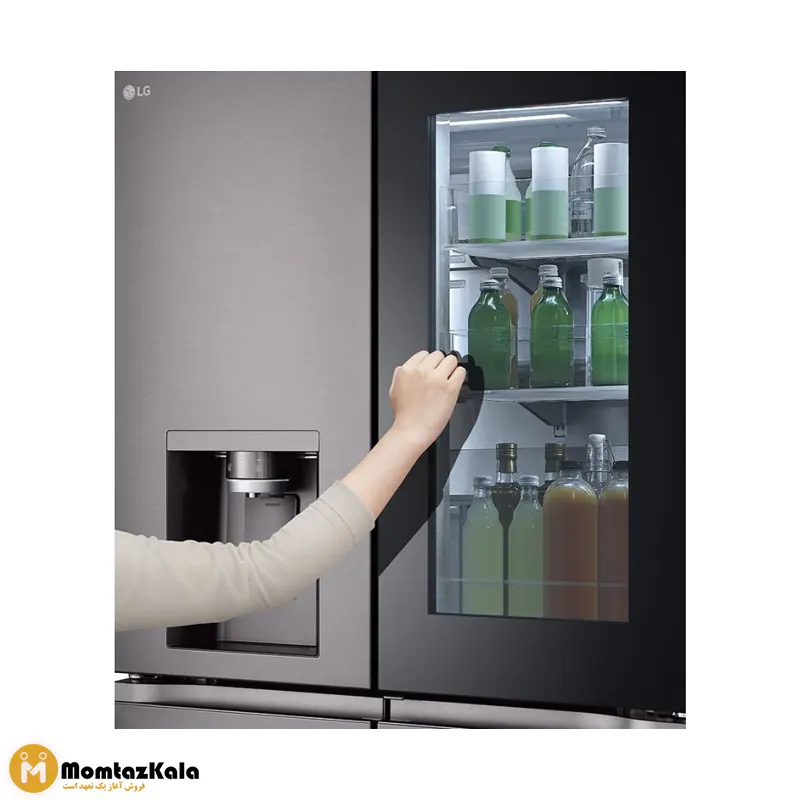 یخچال ساید بای ساید ال جی X39 نقره ای