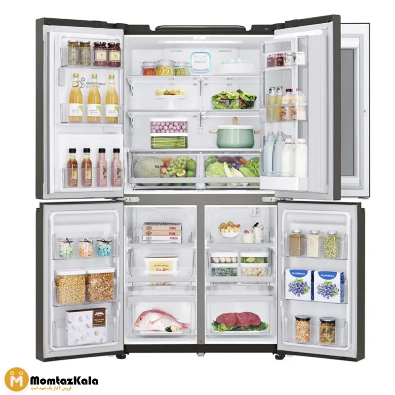 یخچال ساید بای ساید ال جی X39 دودی کره