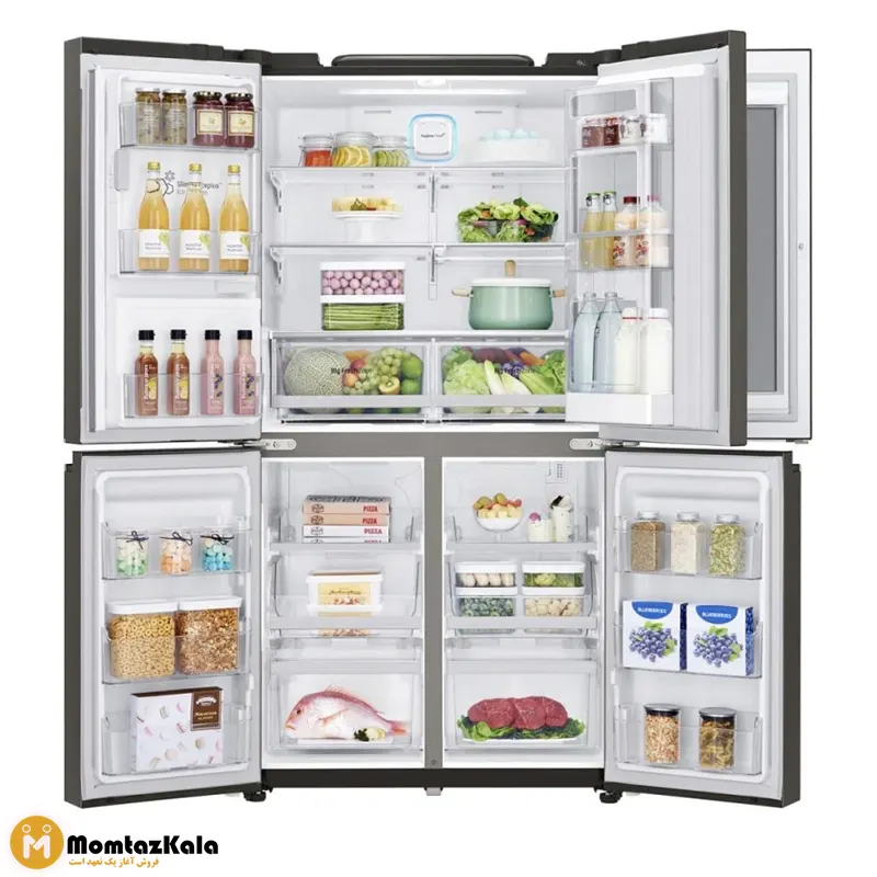 یخچال ساید بای ساید ال جی X334 دودی