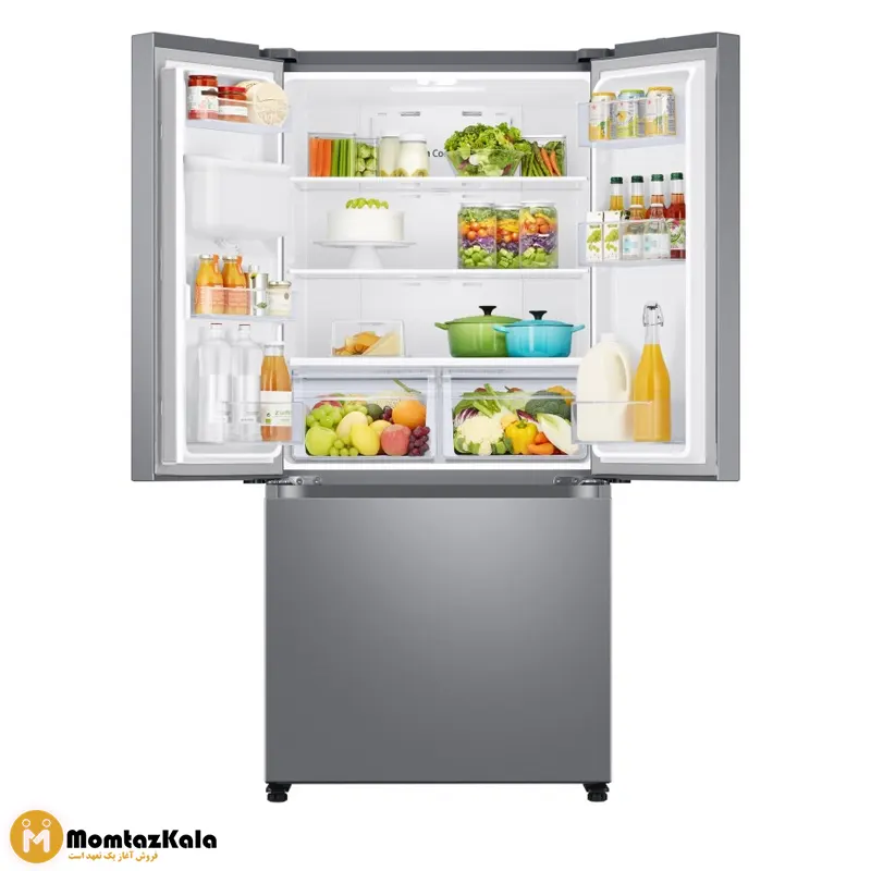 یخچال ساید بای ساید سامسونگ RF25 نقره ای