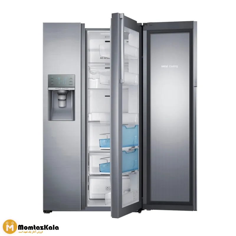 یخچال ساید بای ساید سامسونگ RH77 نقره ای
