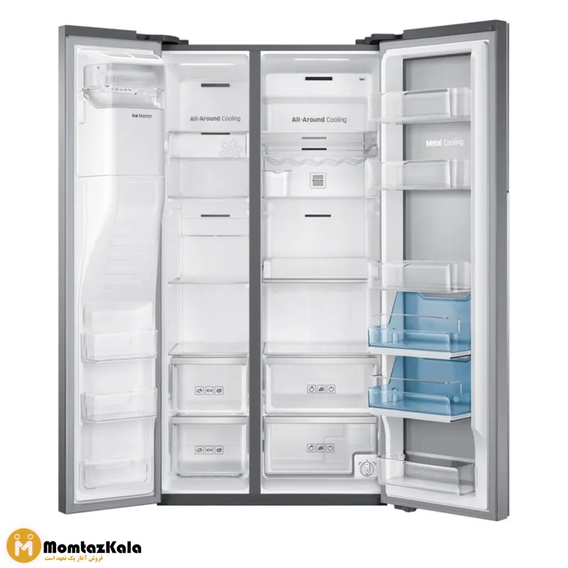 یخچال ساید بای ساید سامسونگ RH77 نقره ای