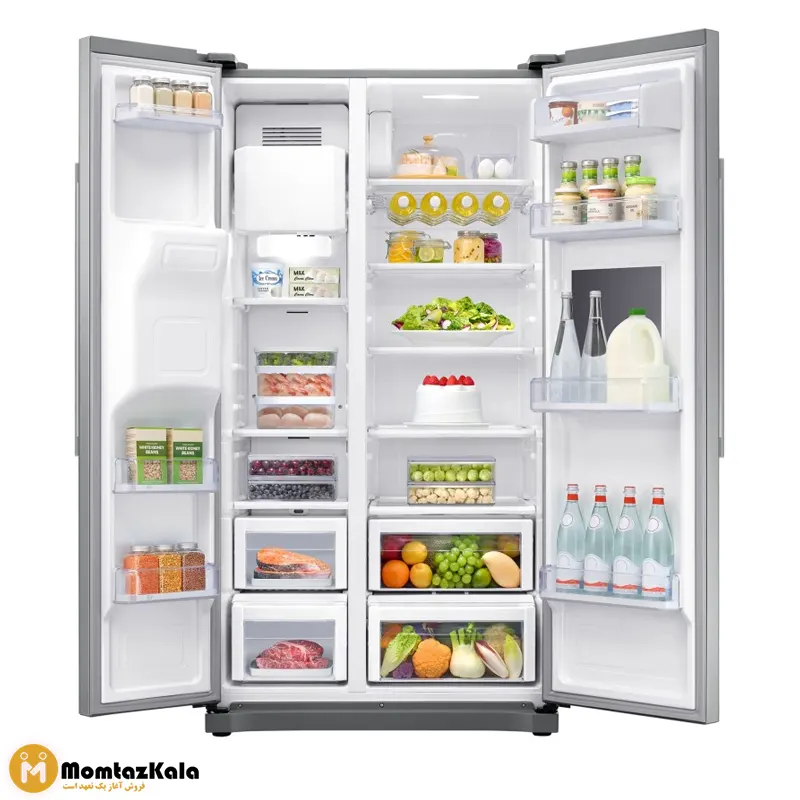 یخچال ساید بای ساید سامسونگ RS50 نقره ای