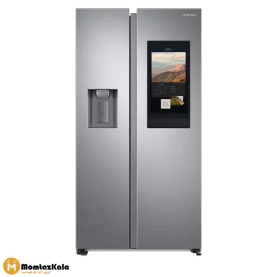 یخچال ساید بای ساید سامسونگ RS6 مانیتور دار لمسی نقره ای
