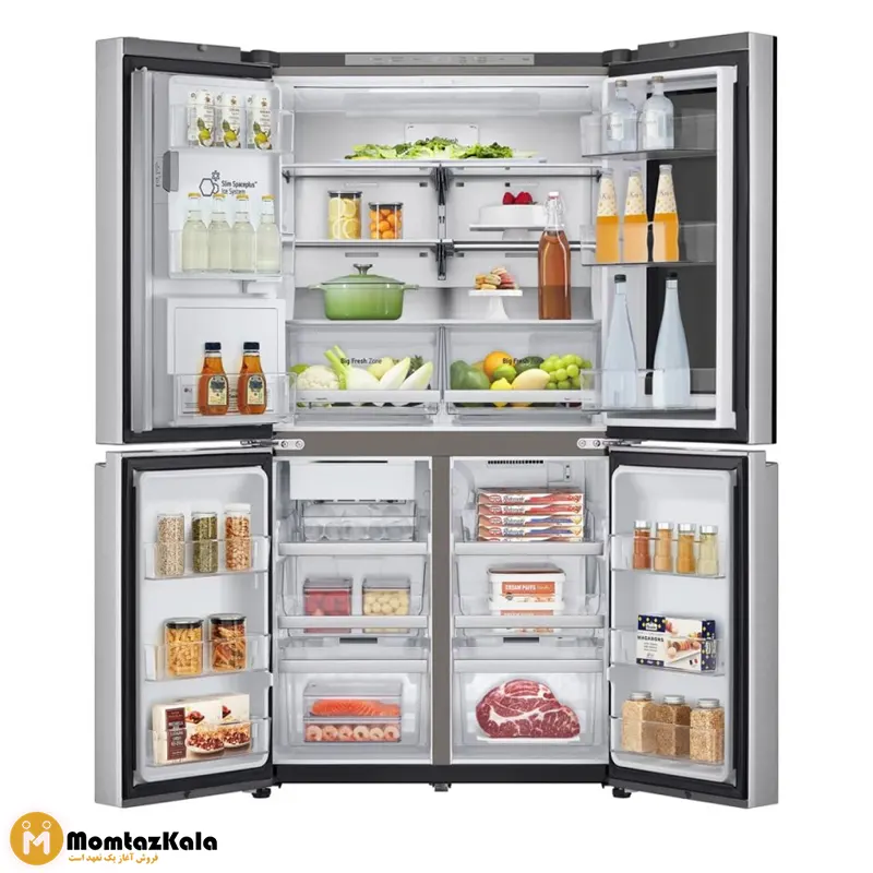 یخچال ساید بای ساید ال جی X946 نقره ای