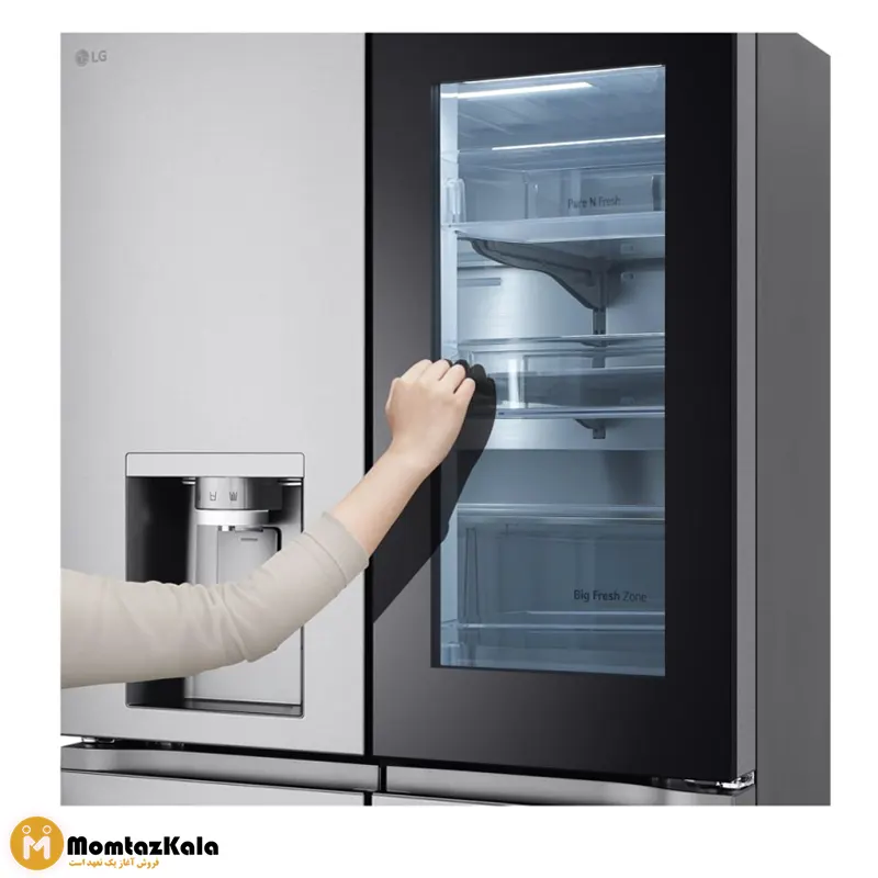 یخچال ساید بای ساید ال جی X946 نقره ای