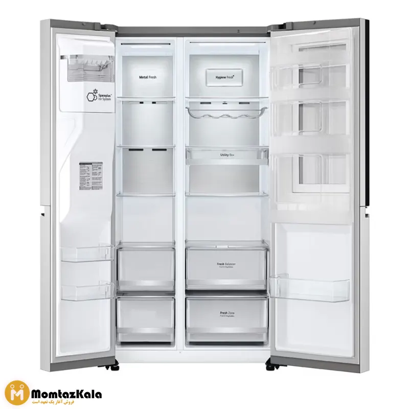 یخچال ساید بای ساید ال جی X260 نقره ای