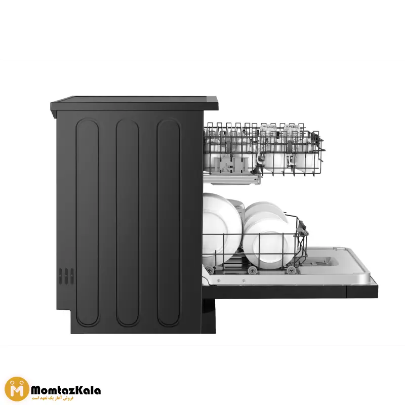 ظرفشویی هایسنس 673 مشکی 16 نفره