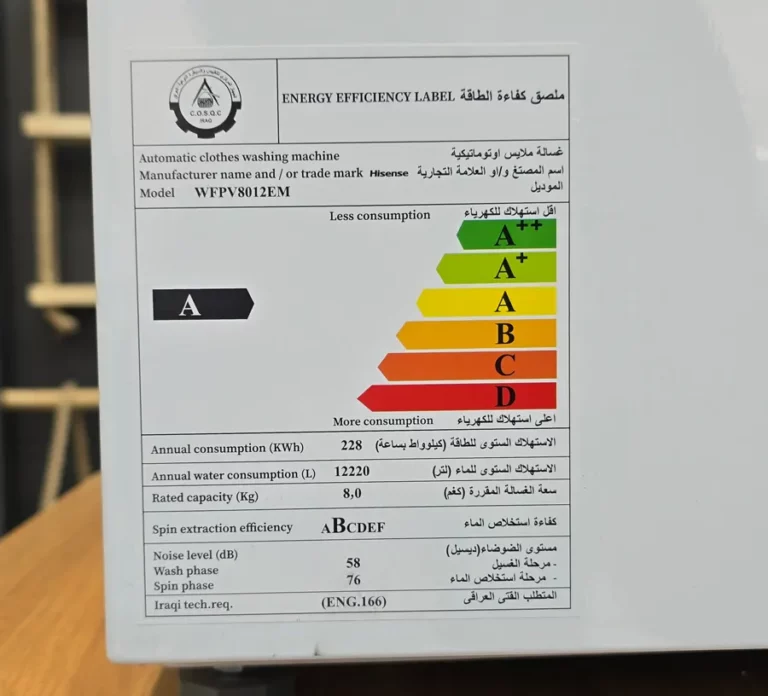 لباسشویی هایسنس 8012