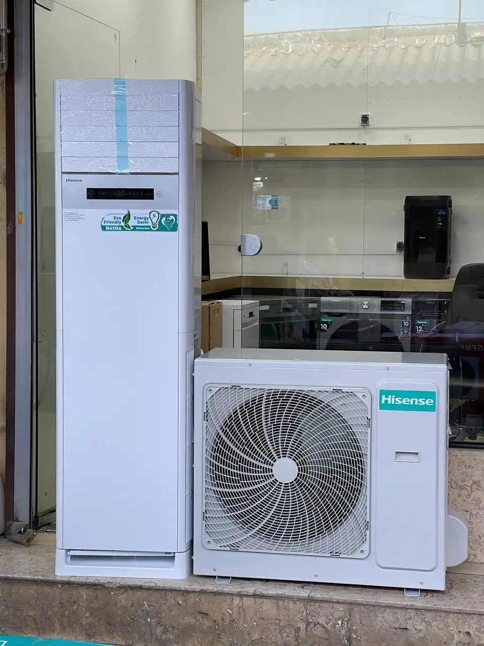 کولر گازی ایستاده هایسنس 36000