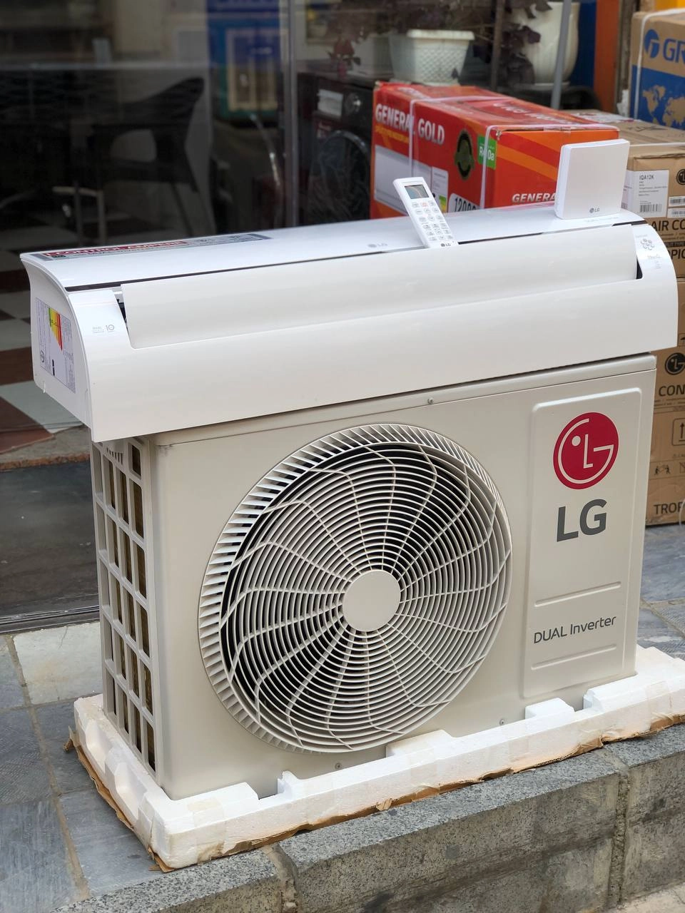 کولر گازی ال جی 19000 دوال اینورتر کنترل آمپر BMP T4