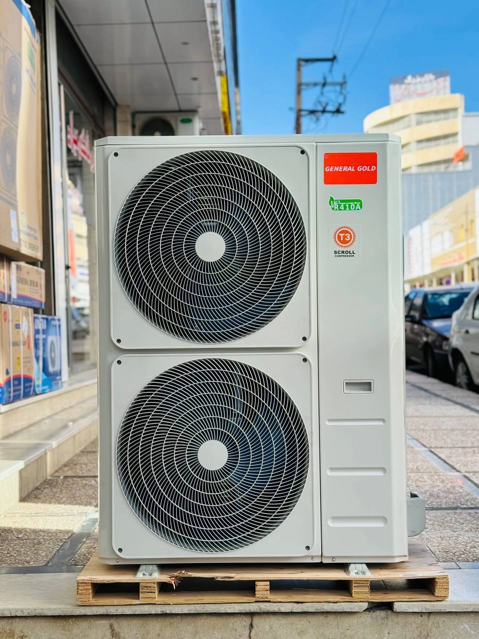 کولر گازی ایستاده جنرال گلد 60000 اسکرول T3